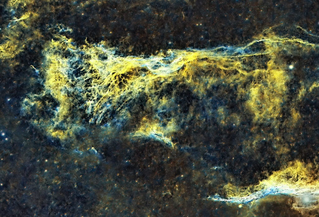 Pickering's Triangle (NGC 6979), part of Cygnus Veil Complex. Collections: Cygnus Veil
