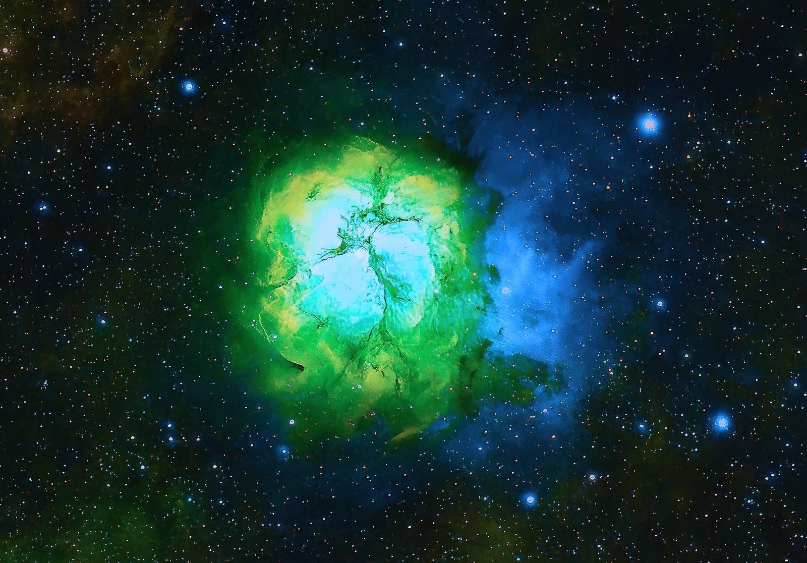 Trifid Nebula by AstroAnderson